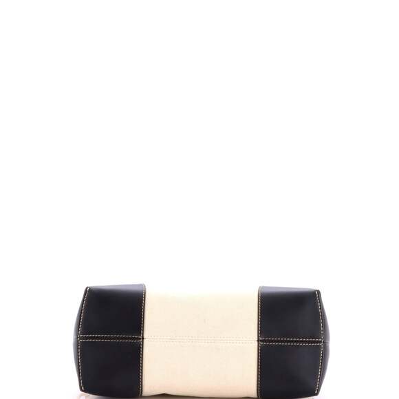 Fendi Logo By The Way Satchel Canvas #241936F12B - Picture 4 of 7